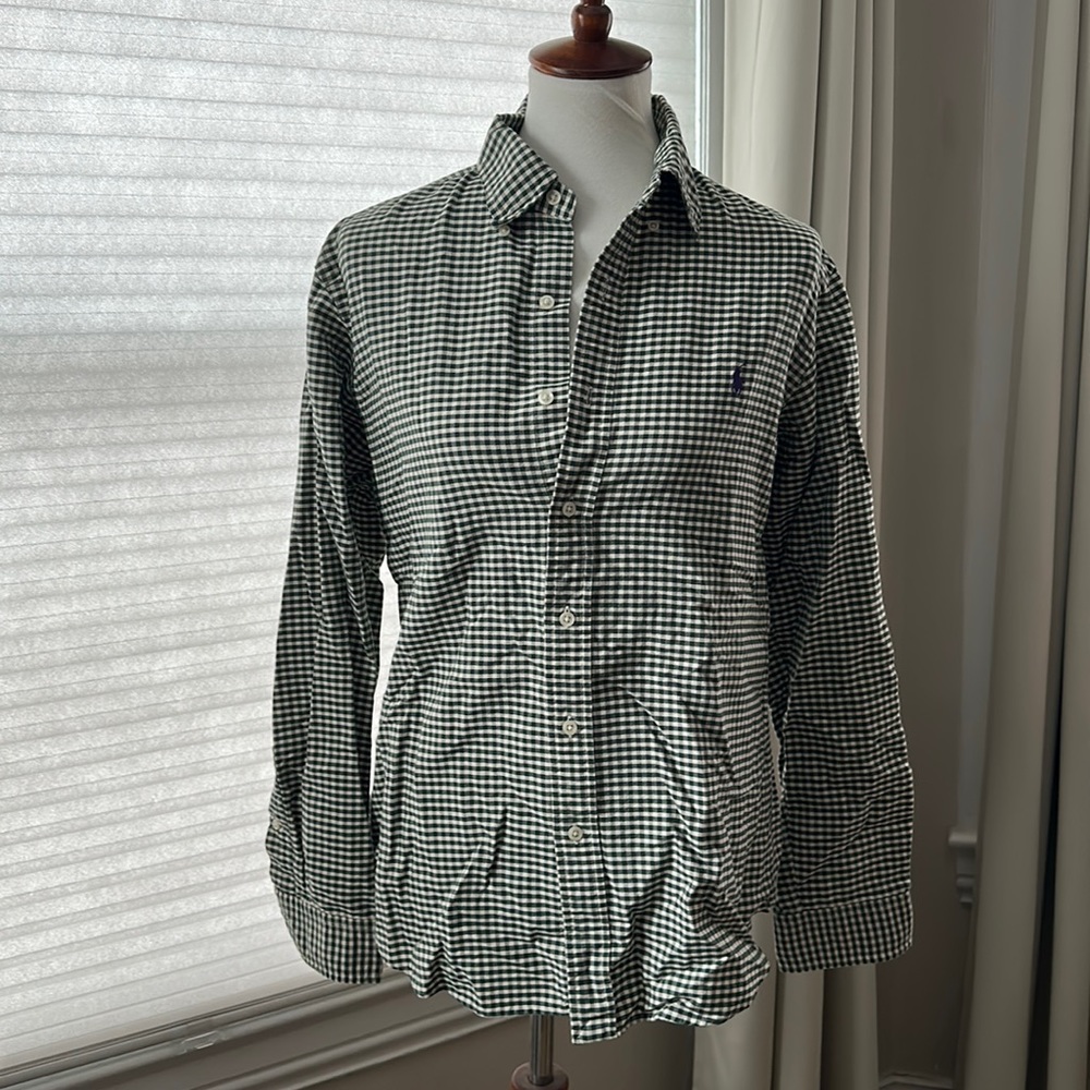 Ralph Lauren Plaid Button Down Shirt